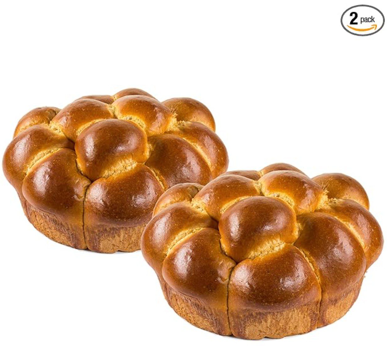 Stern's Kosher Pull-Apart Round Challah — Rosh Hashanah round challah on Amazon